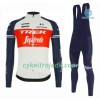 Cykeltøj Langærmet Vinter + Bib Cykelbukser 2020 Trek-Segafredo N001